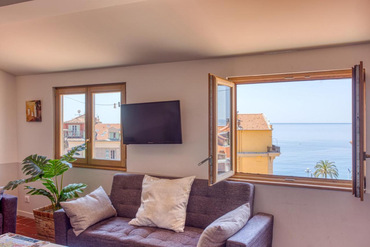 Le Gilly 6 - F3 Exceptionnel, Vue Mer, Moderne, Climatisation, Vieux-Nizza Esterno foto
