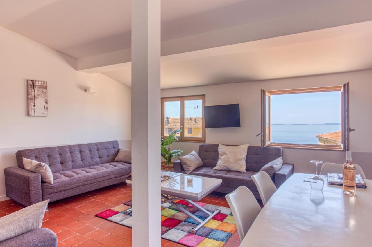 Le Gilly 6 - F3 Exceptionnel, Vue Mer, Moderne, Climatisation, Vieux-Nizza Esterno foto
