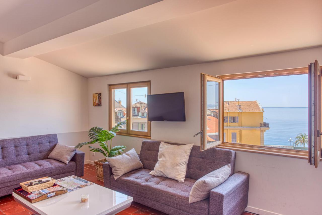 Le Gilly 6 - F3 Exceptionnel, Vue Mer, Moderne, Climatisation, Vieux-Nizza Esterno foto