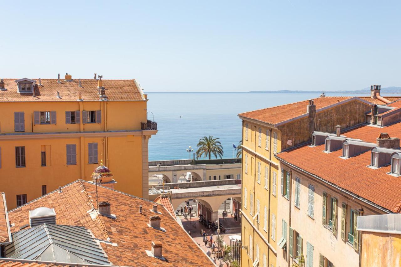 Le Gilly 6 - F3 Exceptionnel, Vue Mer, Moderne, Climatisation, Vieux-Nizza Esterno foto