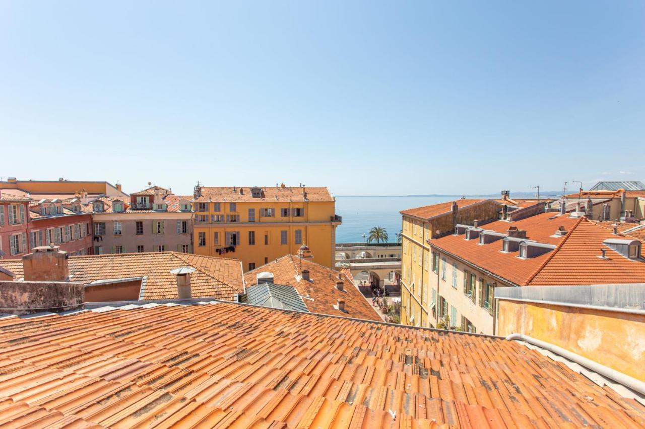 Le Gilly 6 - F3 Exceptionnel, Vue Mer, Moderne, Climatisation, Vieux-Nizza Esterno foto